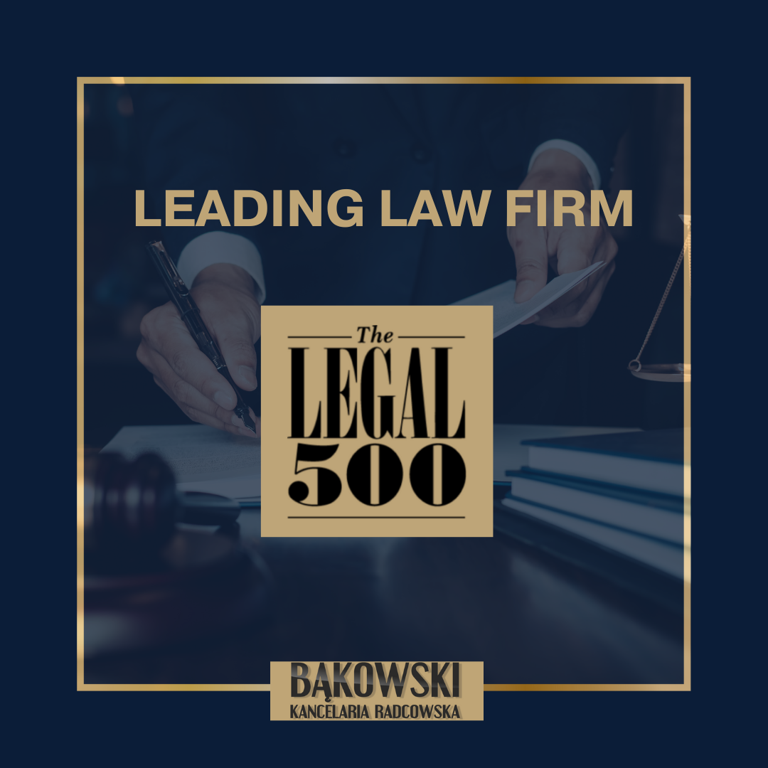 Rekomendacja w Rankingu The Legal 500 Europe, Middle East & Africa 2024